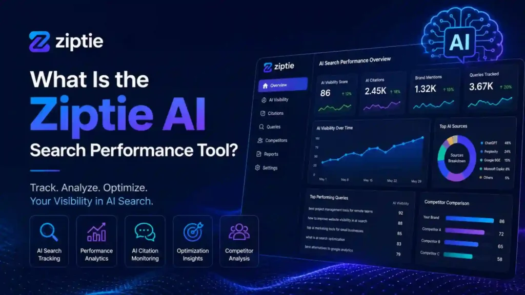 What Is the Ziptie AI Search Performance Tool? Complete Beginner’s Guide